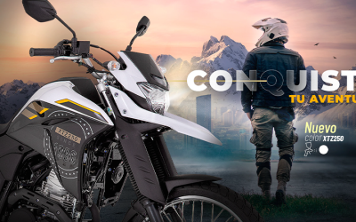 Conoce la XTZ250 edición especial en color blanco, una moto diseñada para las aventuras