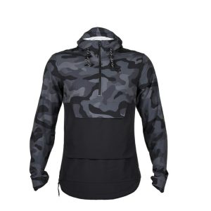 Chaqueta Cortavientos Fox Ranger Camuflaje Negro